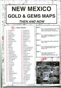 New Mexico Gold & Gems Maps Then and Now