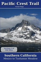 Pacific Crest Trail Pocket Maps - Southern California, Mexico to Tuolumne Meadow