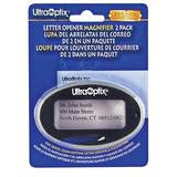 UltraOptix Letter Opener / 2x Magnifier - 2 Pack