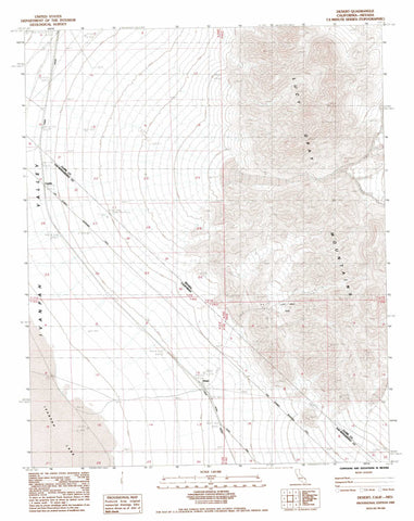Nevada 7.5 Minute Series Quadrangles
