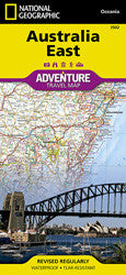 Australia East Adventure Travel Map 3502