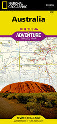 Australia Adventure Travel Map 3501