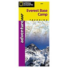 Everest Base Camp Nepal Adventure Travel Map 3001
