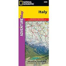 Italy Adventure Travel Map 3304