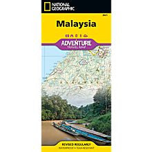 Malaysia Adventure Travel Map 3021