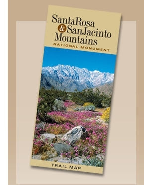 Santa Rosa & San Jacinto Mountains National Monument Trail Map