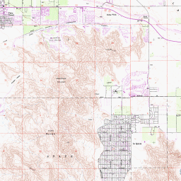 Sacate Ridge 7.5 Minute Series Topo Maps (Sa) – Desert Map and Aerial Photo