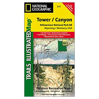 Tower/ Canyon - Yellowstone National Park NE 304